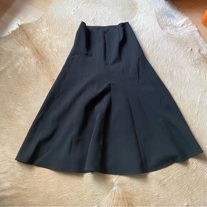 BCBG “ Sacha “Black long pencil Skirt size 4